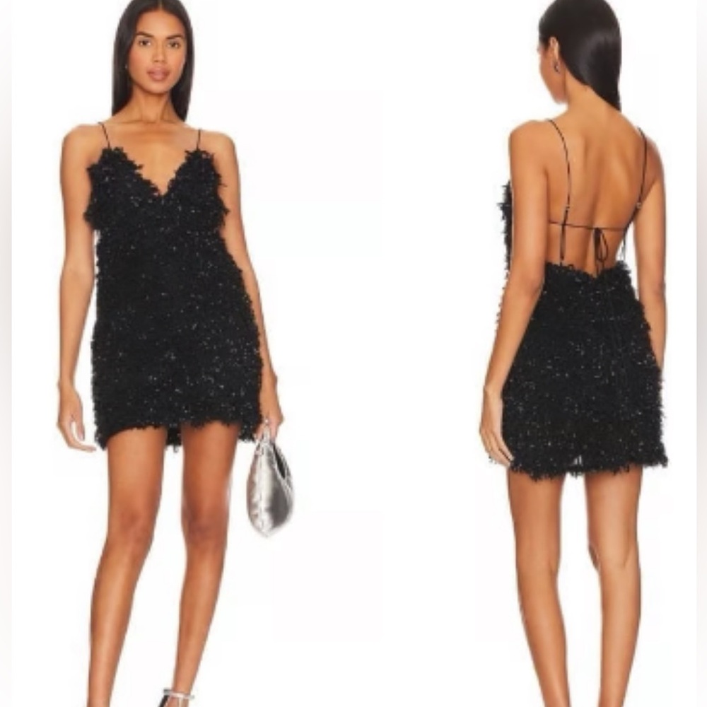 For Love & Lemons Kamara Mini Dress 🖤 | Size M | NWT